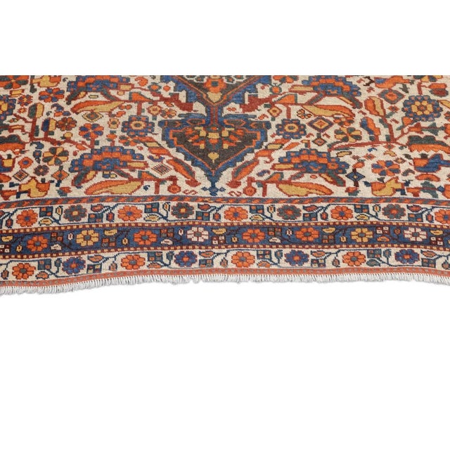 Antique Qashqai Rug 4'10'' x 6' For Sale - Image 9 of 12
