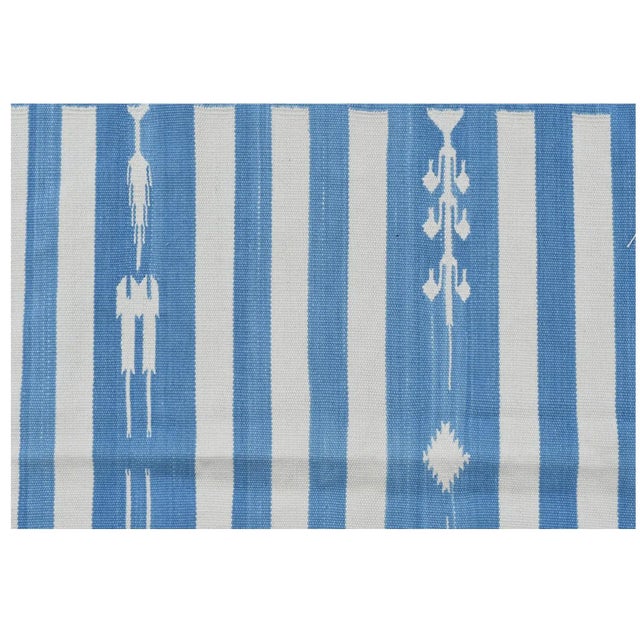 Boho Chic Ebbe Rug, 2.5x12, Blue For Sale - Image 3 of 5