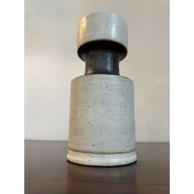 1970s Glazed Stoneware Vase by Bruno Gambone, Italy, 1970s For Sale - Image 5 of 5