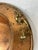 Copper Bowl Handmade Vintage Large With Detail and Handles 17.5" Diameter For Sale - Image 9 of 10