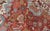 Square Antique Persian Bakhtiari Rug With Red Field and Ivory Medallion For Sale - Image 11 of 16
