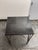 Metal Post Modern Granite + Steel Table For Sale - Image 7 of 12
