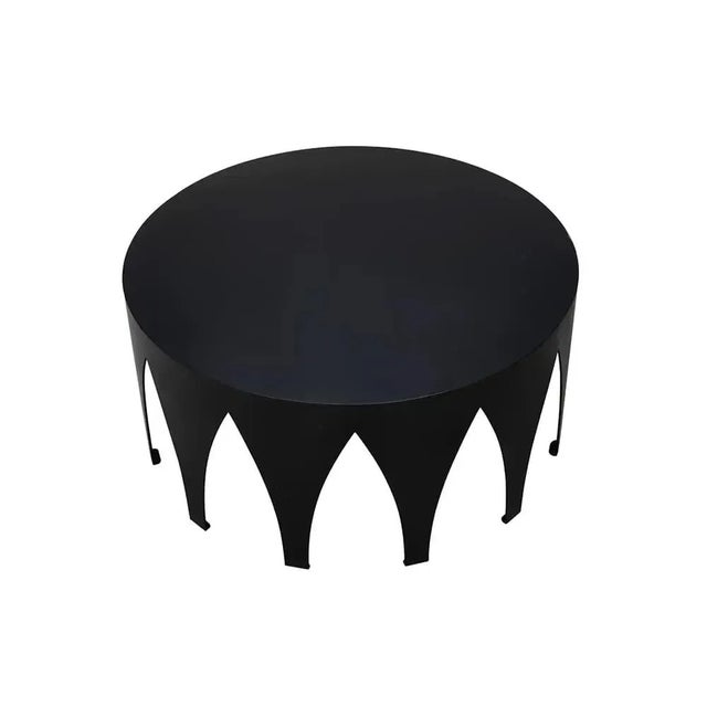 Mid-Century Modern NOIR Morocco Coffee Table, Black Iron For Sale - Image 3 of 5