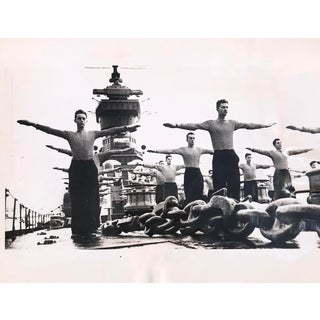 1962 Russian Sailors Naval Press Photograph For Sale