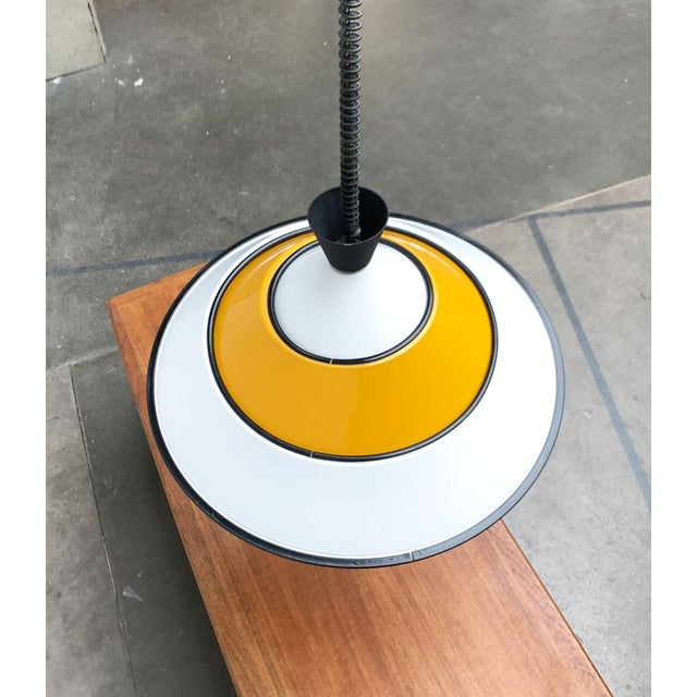 Mid-Century Modern Mid-Century Space Age Italian Pendant Lamp, 1960s For Sale - Image 3 of 18