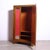 Wood Italian Oak Wardrobe with Mirror, 1930s For Sale - Image 7 of 13