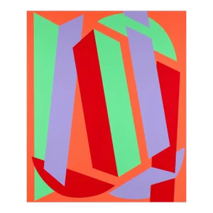 2018 "Tilt" Screenprint by Vanessa Jackson