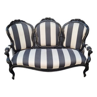 Antique Napoleon III Sofa, 1890s For Sale