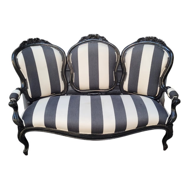 Antique Napoleon III Sofa, 1890s For Sale