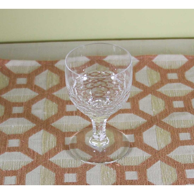 White 1990s Charming 5 Pc Crystal Set, Chatsworth Designed for Renwick & Clarke For Sale - Image 8 of 16