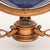 Metal Modern Semi-Precious Stone Inlaid Revolving Globe on Copper Stand For Sale - Image 7 of 15
