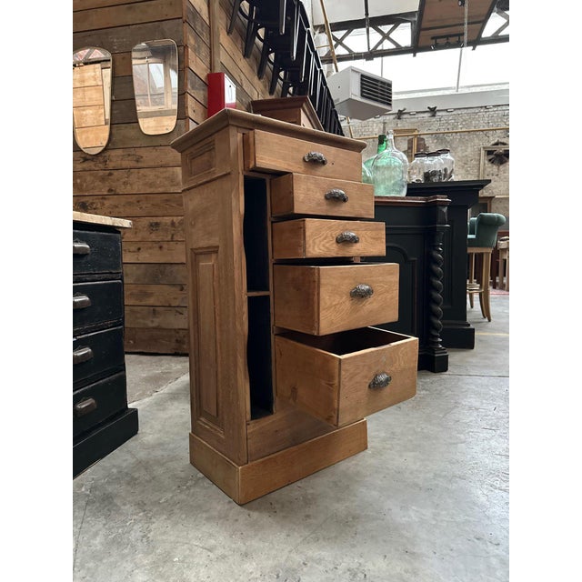 Small Early 20th Century Notary's Cabinet For Sale - Image 4 of 9