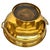 Early 20th Century Arts and Crafts Footed Brass Bowl with Ring Handles 1920s For Sale - Image 13 of 17