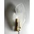 Contemporary Sanded Murano Leaf Wall Sconces by Simoeng, Set of 4 For Sale - Image 3 of 9