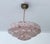 Modern Art Deco Pendant Light in Pink and White Marble Glass, 1930s For Sale - Image 3 of 18
