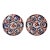 Pair of Exceptional Imari Chargers For Sale