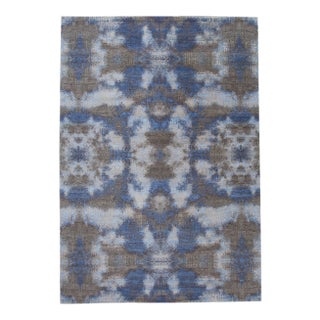 21st Century Modern Contemporary Abstract Wool Rug For Sale