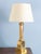 Mid-Century Modern Tall Mid-Century French Brass Column Lamp For Sale - Image 3 of 11