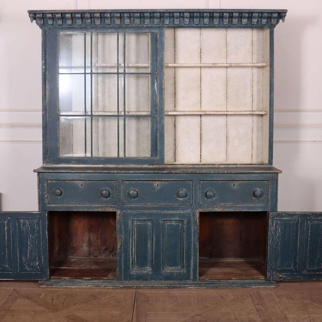 19th Century English Glazed Kitchen Dresser For Sale - Image 14 of 16