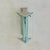 Modern Pair of Italian Chrome + Glass Sconces in the Manner of Fontana Arte, 1960s For Sale - Image 3 of 7