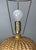 Wood Mid-Century French Rattan Wicker Mushroom Table Lamp, 1960s For Sale - Image 7 of 14