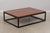 Industrial Ralph Lauren Industrial Wood Top Coffee Table For Sale - Image 3 of 16