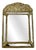 Antique Repousse Faceted Vanity Mirror, 1890s For Sale