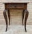 French Carved Walnut Side Table, 1940s For Sale - Image 10 of 12