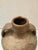 Rustic Vintage Beige Faience Vase For Sale - Image 3 of 4