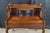 Late 20th Century National Mt Airy French Provincial Louis XV Walnut Writing Desk W Mirror & Light For Sale - Image 6 of 15