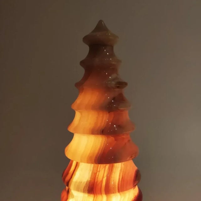 Vintage Italian Table Lamps of Ónix, 1960s, Set of 2 For Sale - Image 10 of 13