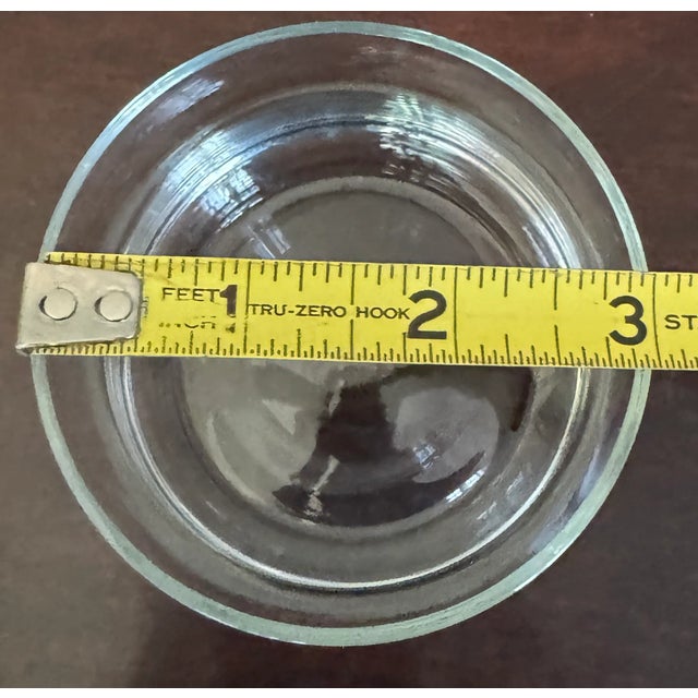 Transparent Mid-Century Tumbler Glasses- Set of 5 For Sale - Image 8 of 9