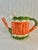 Shabby Chic Vintage Majolica Style Ceramic Bunny Rabbit and Carrots Pitcher For Sale - Image 3 of 12