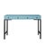 David Francis Maple Writing Desk - Pool Blue For Sale - Image 4 of 8