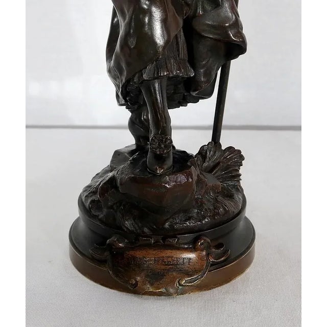 A.Gaudez, Miss Helyett, Late 19th Century, Bronze For Sale - Image 15 of 18