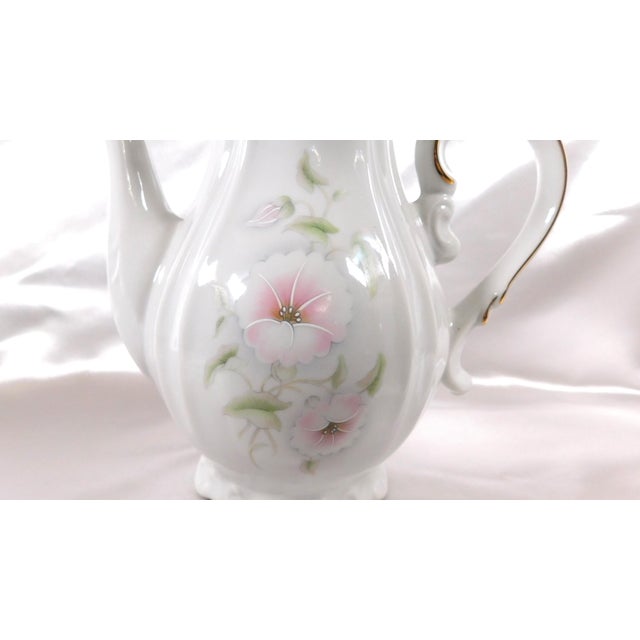1950s Winrose Collection Floral Coffee Pot and Creamer For Sale - Image 15 of 17