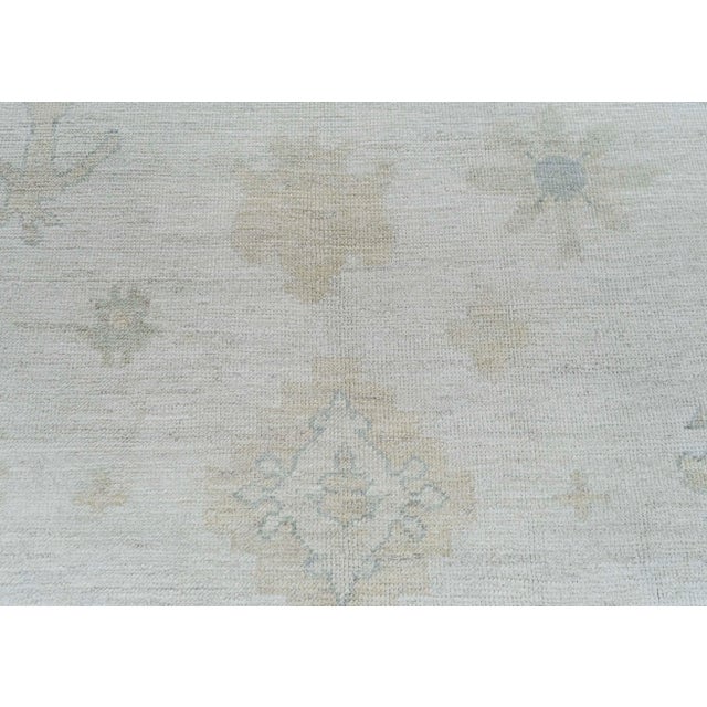 Turkish Oushak Rug 7'11" x 9'10" #20270 For Sale - Image 4 of 8
