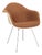 Off-White Dax Fiberglass Chair by Charles & Ray Eames for Vitra, 1990s For Sale
