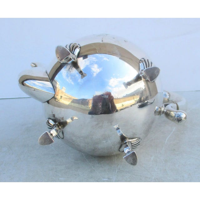 Metal Mueck Cary Co. Antique Sterling Silver Coffe Pot For Sale - Image 7 of 11