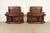 An exceptional pair of antique Victorian or Renaissance Revival sideboards, credenzas, or bar cabinets Attributed to R.J....