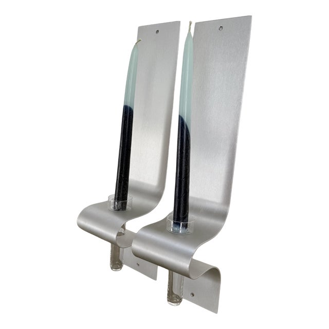 Vintage Soliflore Candleholders from Ikea, 1990s, Set of 2 For Sale