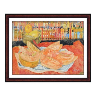 Mid 20th Century Splayed Melon, Lilian MacKendrick For Sale