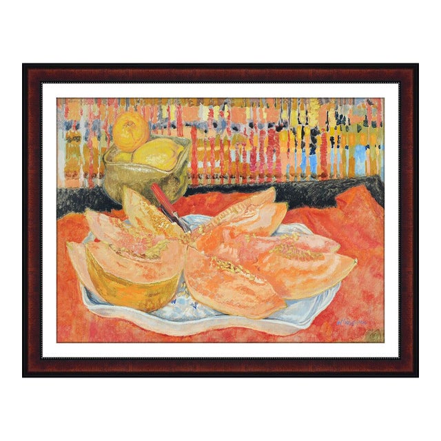 Mid 20th Century Splayed Melon, Lilian MacKendrick For Sale
