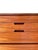 Walnut and Afromosia Tallboy Gunther Hoffstead for Uniflex, 1960 For Sale - Image 10 of 11