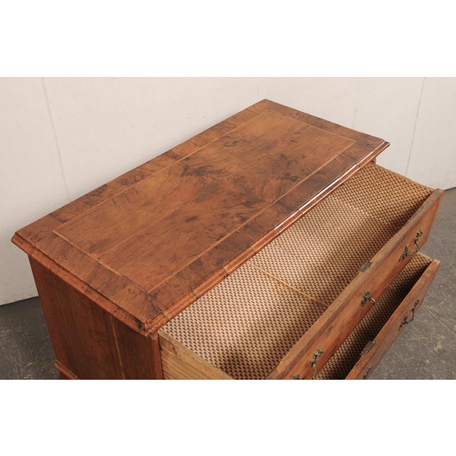 Late 18th C Italian Two-Drawer Raised Chest For Sale - Image 10 of 11