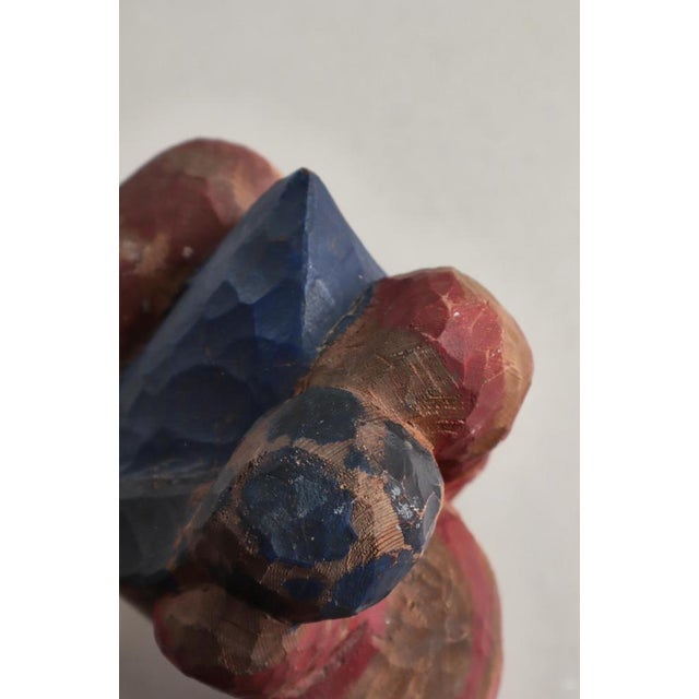 Erik Höglund, Untitled, 1950s, Carved and Painted Pinewood For Sale - Image 15 of 18
