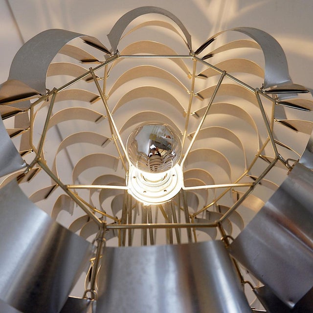 Max Sauce Orion 45 Floor Lamp, 1970s Vintage floor lamp, 1970s Dimensions: Ø 45 cm, H 105 cm Material: Metal The lampshade...