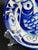 Middle Eastern Style Blue and White Pottery Plate, 1700s For Sale - Image 5 of 11