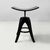 Italian Art Deco Black Wooden Stool, Early 1900s For Sale - Image 4 of 18