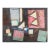 David Adickes "Go West" Colorful Modern Abstract Cubist Inspired Still Life Painting, 2010 For Sale